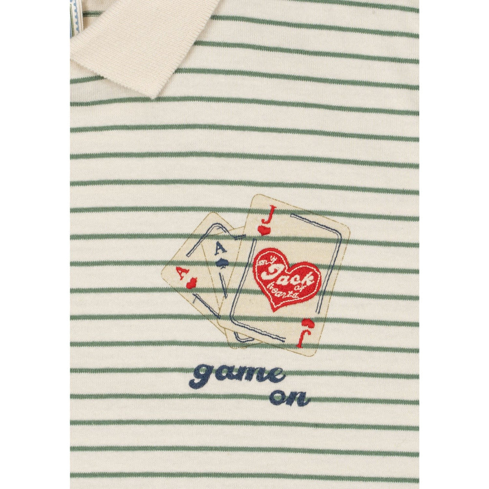 Køb Konges Sløjd Terra Stripe RHW X KS Gameon Tee GOTS