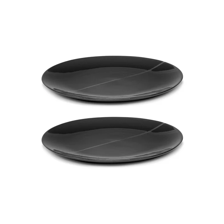 Serax - Zuma Teller by Kelly Wearstler, Ø 23 cm, Pacific / grau (2er-Set)