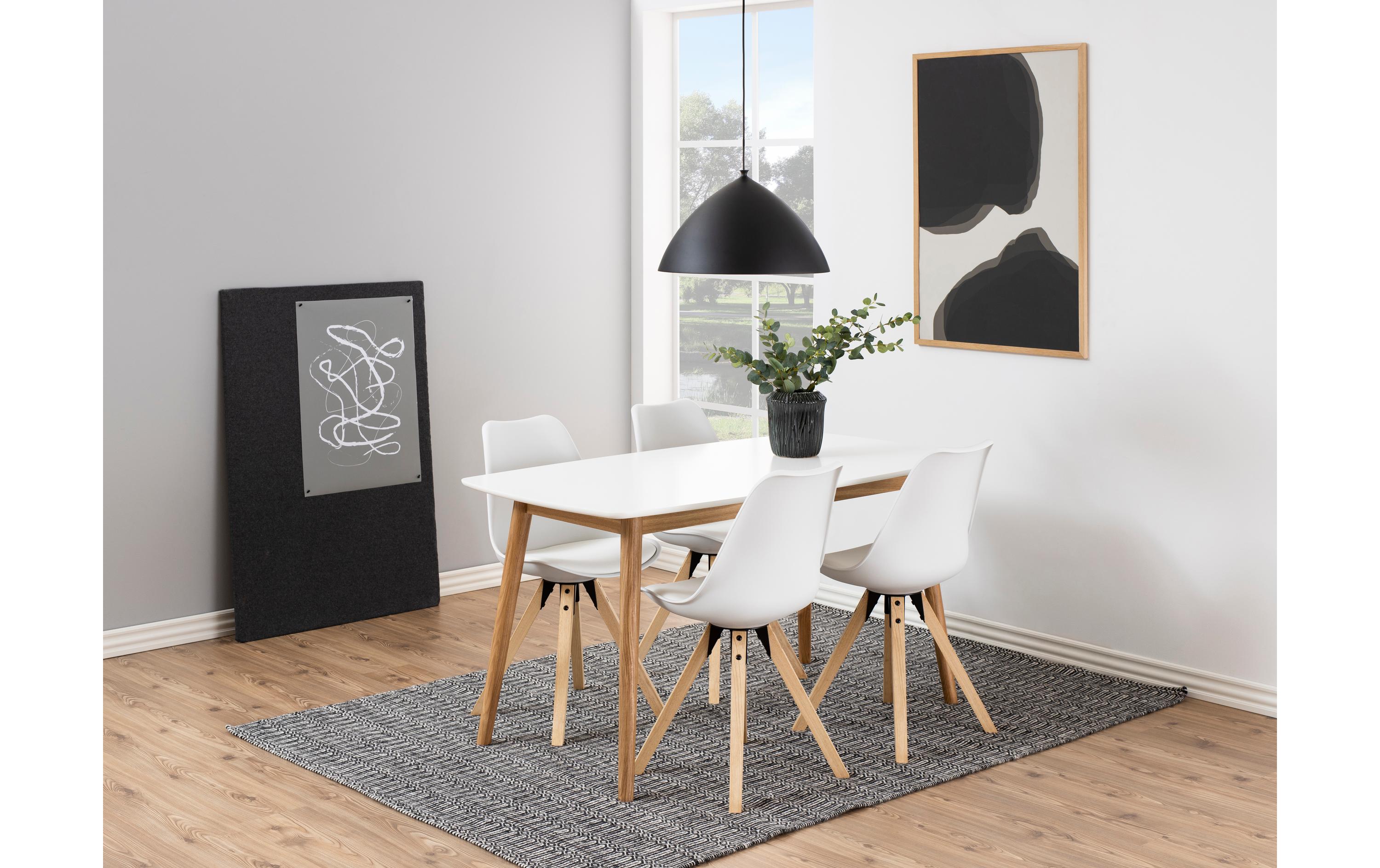 Stuhl Dima 2 Stück, Weiss<br>Esszimmerstuhl