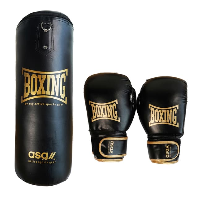 ASG Boksesæk+handsker 60 cm. 11 kg.