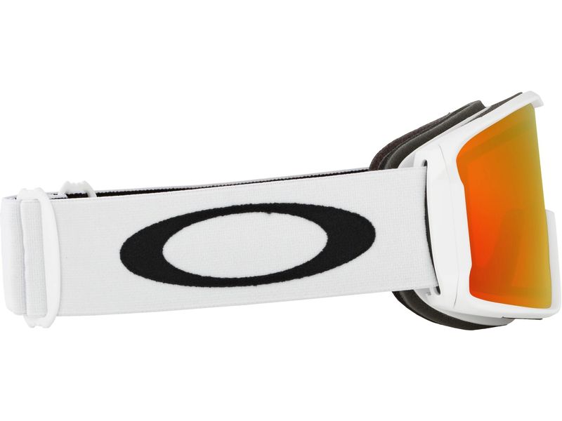 Oakley Skibrille Line Miner L Weiss / Rot Skibrille
