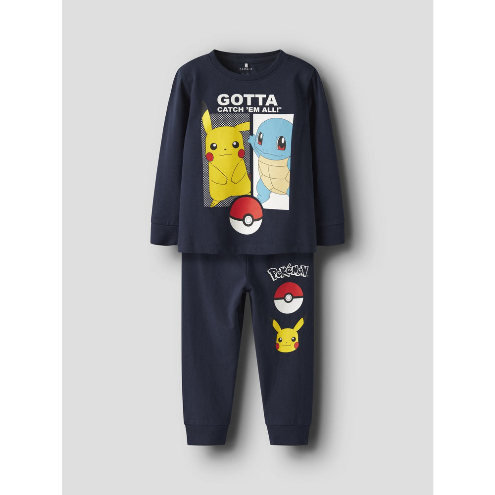 Køb Name It Navy Blazer Nmmostyr Pokemon Ls Nightset Sky