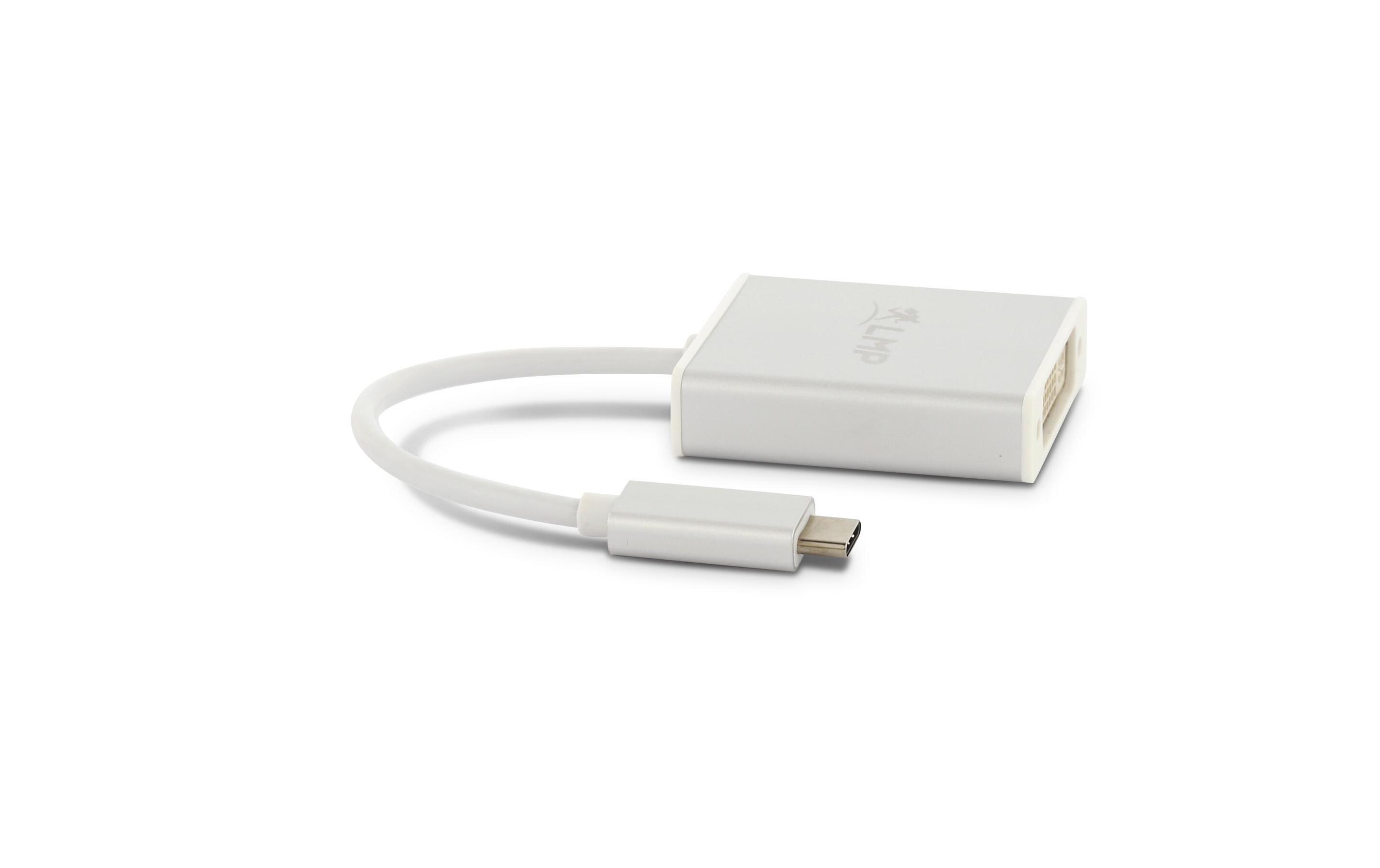 Adapter USB-C - DVI-D SilberUSB-C Video-Adapter