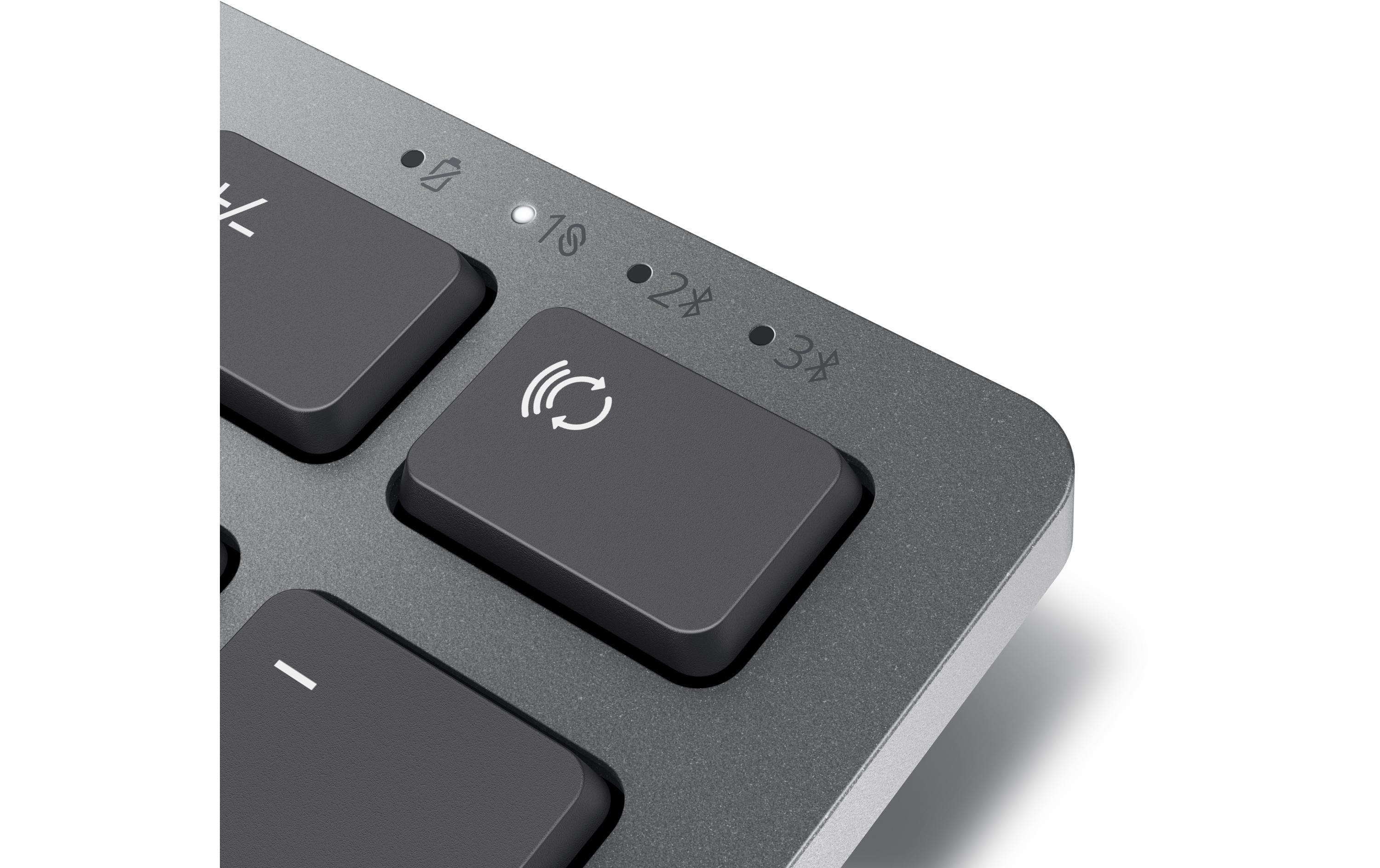 Tastatur-Maus-Set KM7321W Multi-Device Wireless CH LayoutWireless-Tastatur und -Maus für bis zu drei Geräte