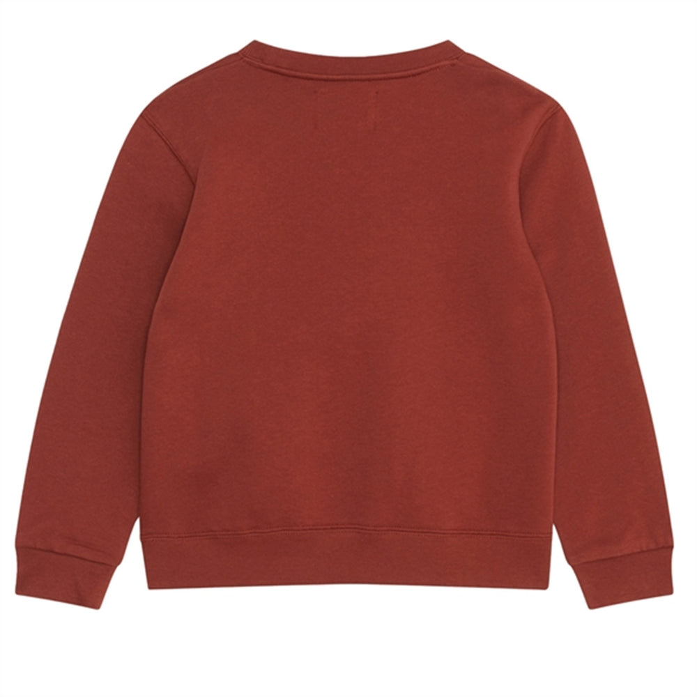 Autumn Red Rod Sweatshirt - Wood Wood → Luksusbaby.dk