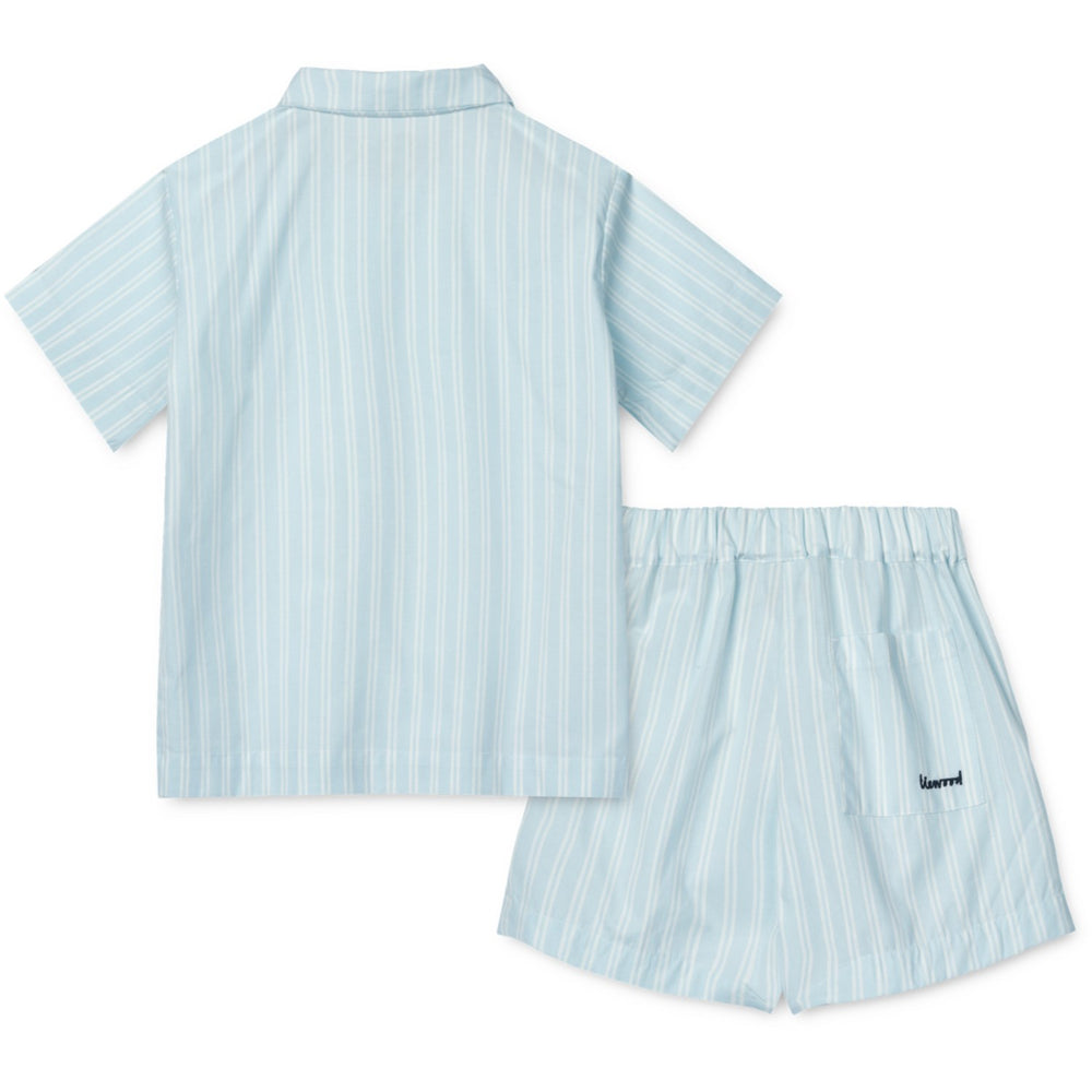 Køb LIEWOOD Y/D Stripe Pure Sky / Creme De La Creme Leona Stripe Sæt