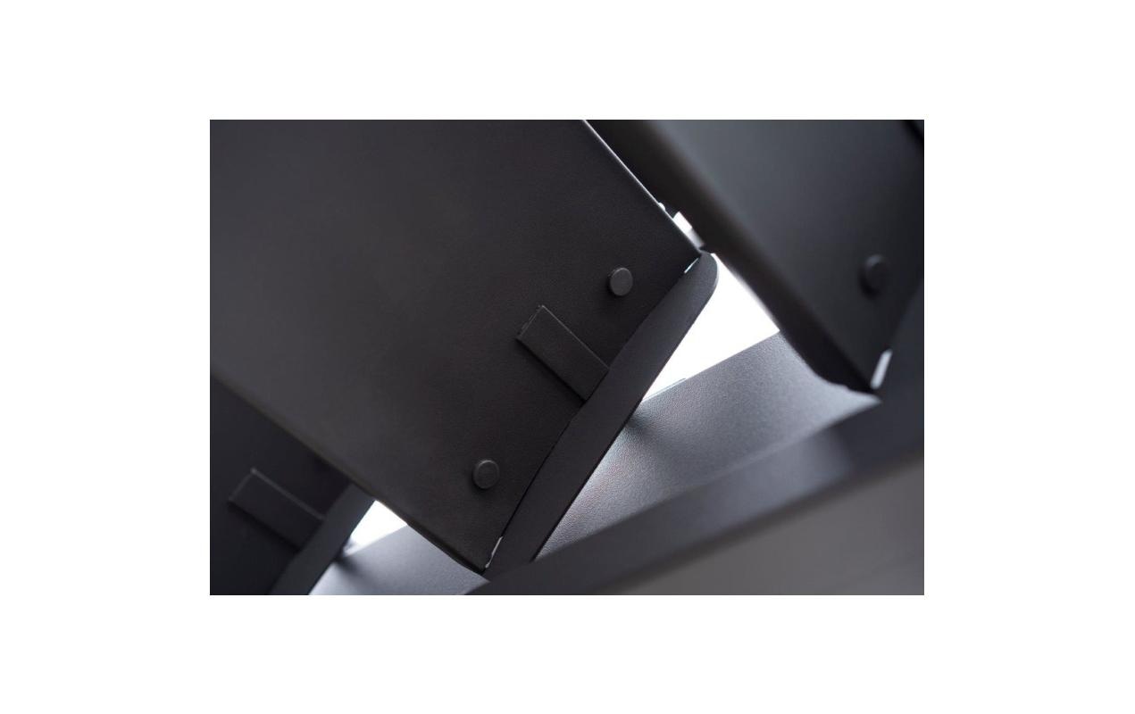 Alu/Stahl-Pergola, Anthrazit 300 x 300 x 240 cm<br>Freistehender Pavillon