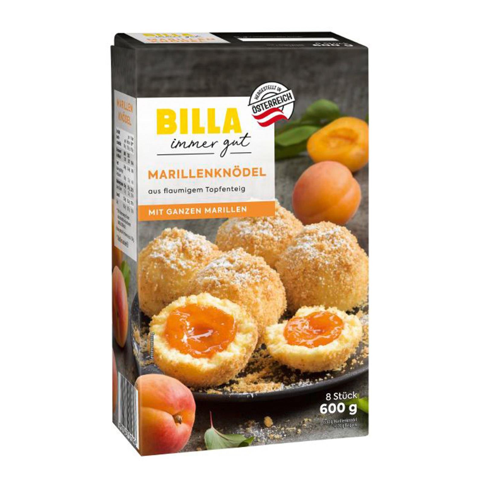 BILLA Marillenknödel
