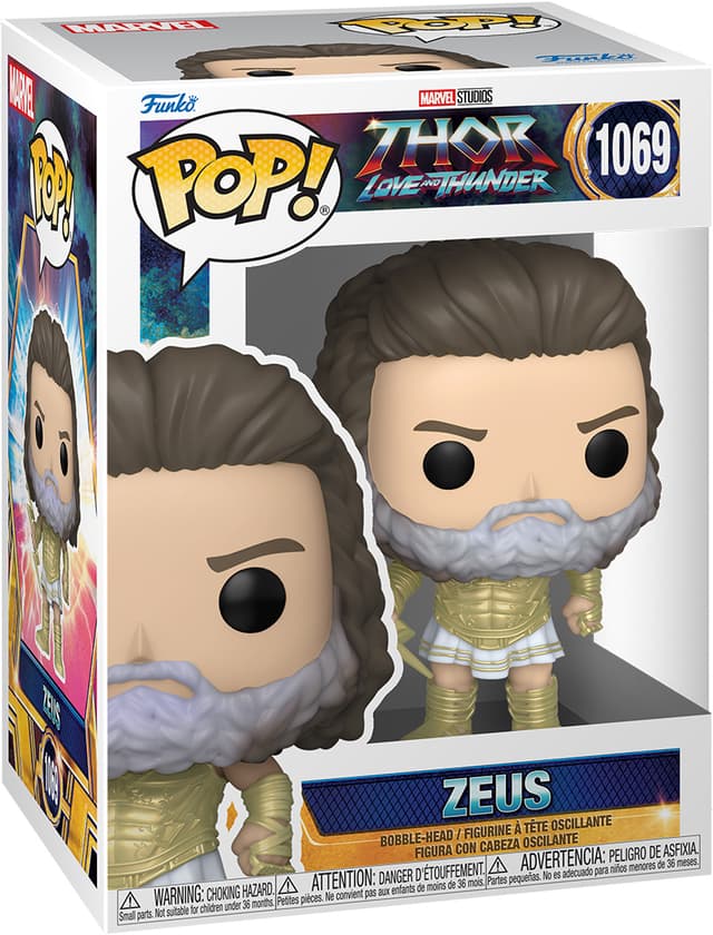 Funko Pop! Vinyl Marvel Thor L&T Zeus-figur