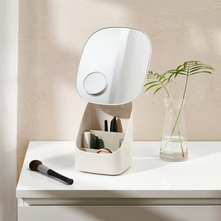 Joseph Joseph - Viva Kosmetik-Organizer mit Spiegel, cream