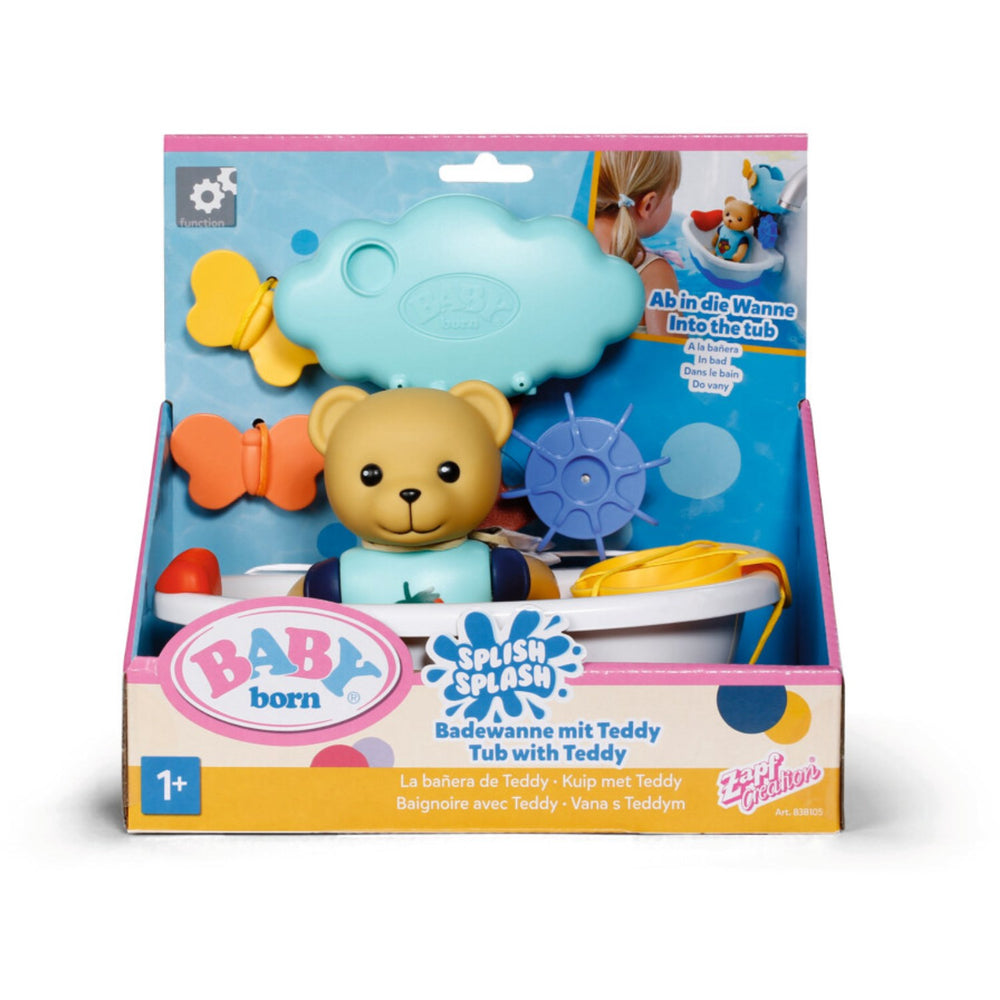 Køb BABY Born Splish Splash Tub Med Bamse