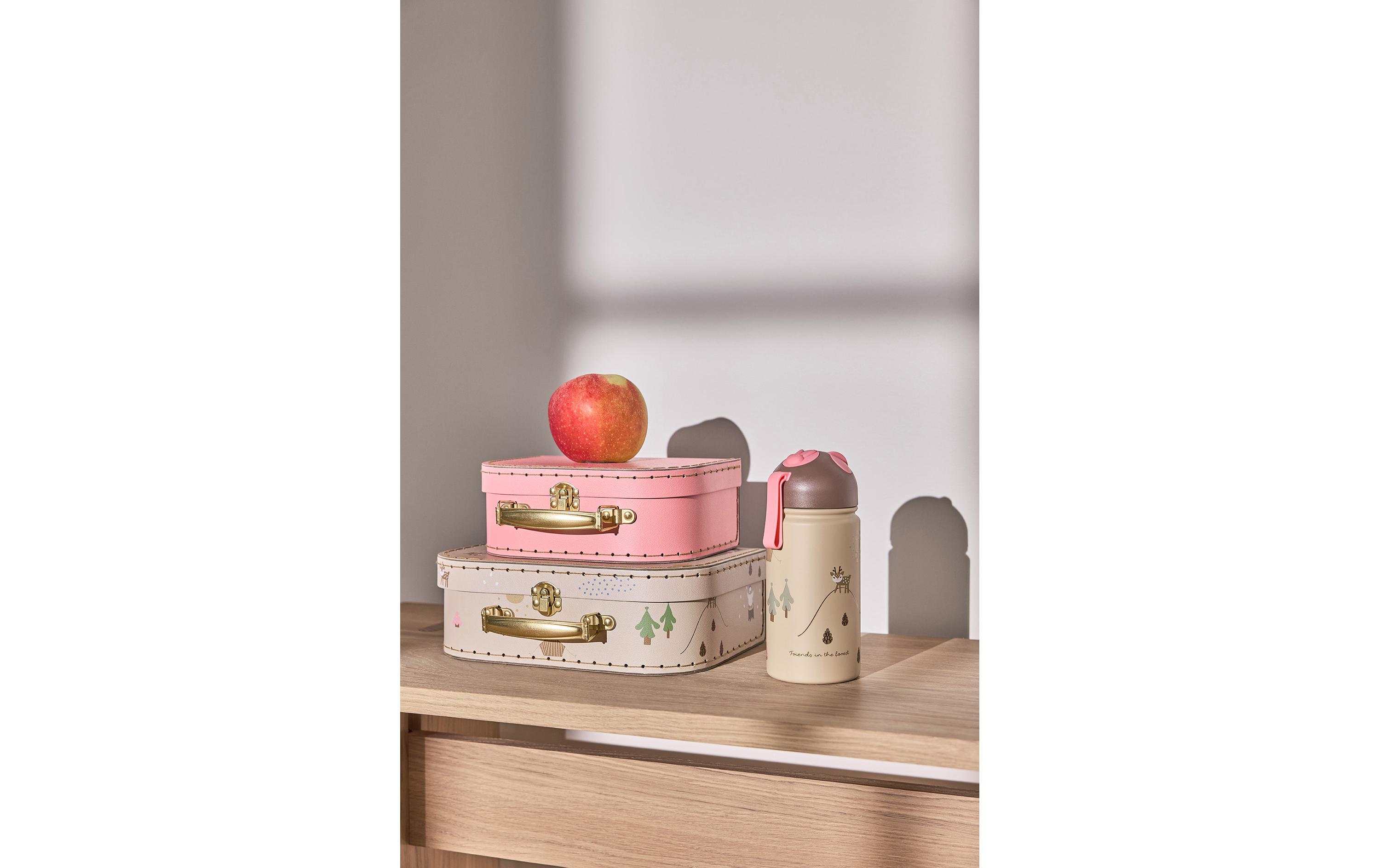 Spielzeugkoffer Deer & Duck 2 Stück, Camel, Rosa2-er Set Mini Kinderkoffer