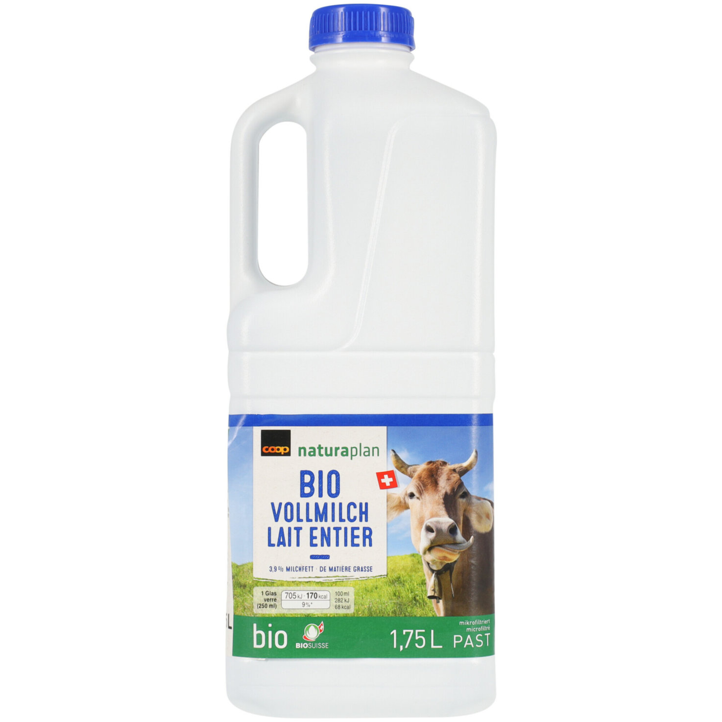 Naturaplan Bio Vollmilch pasteurisiert 3.9% Milchfett