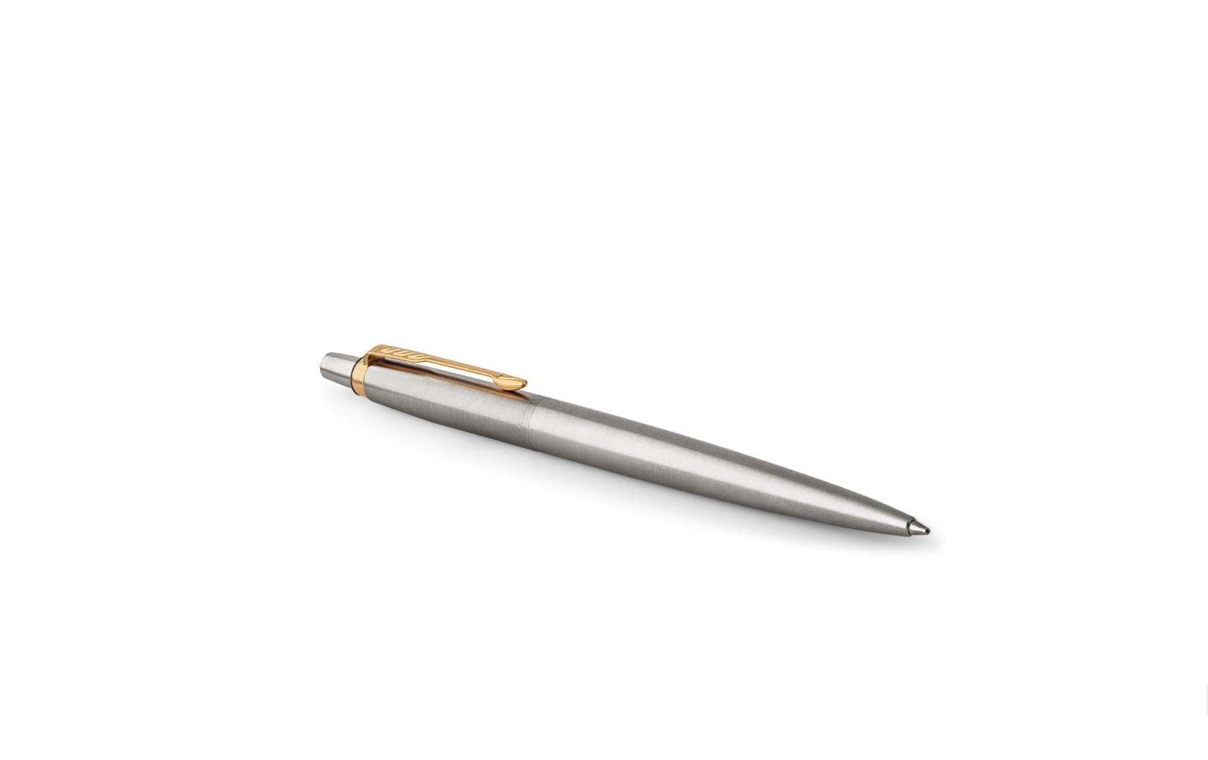 Kugelschreiber Jotter Core G.C. Medium (M), EdelstahlClip-on-Einziehkugelschreiber