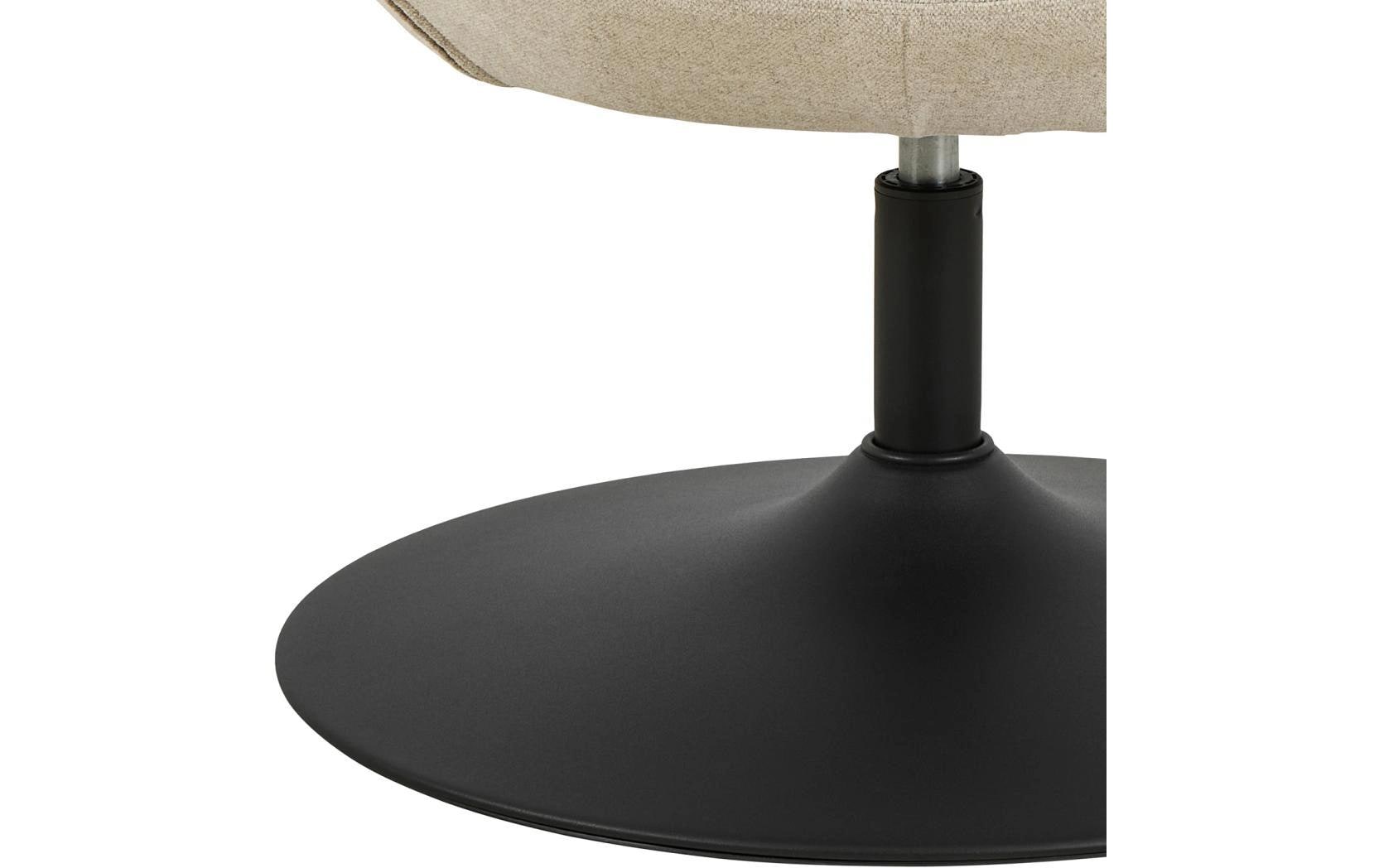 Sessel Center Beige<br>Moderner Loungesessel mit Drehfunktion