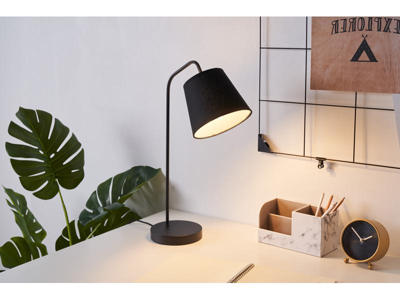 Pauleen Tischleuchte True Elegance 1x E14 Schwarz Tischleuchte, Schwarz