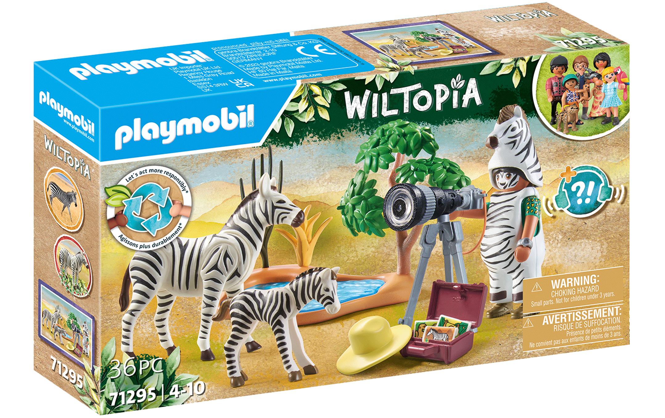 Wiltopia Unterwegs mit der Tierfotografin 71295Nachhaltiges Spielset
