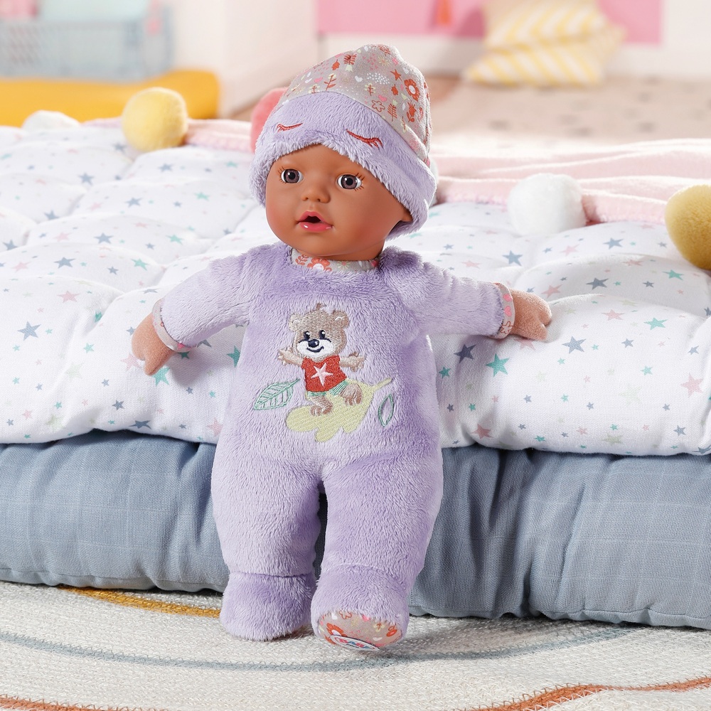 BABY geboren 30cm Schlafsack für Babys Lila