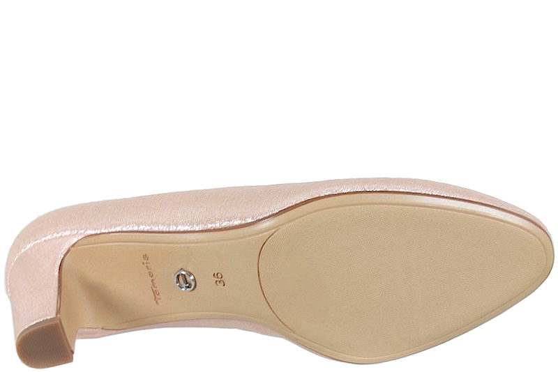 TAMARIS ROSE GLAM PUMPS I ROSA TEKSTIL