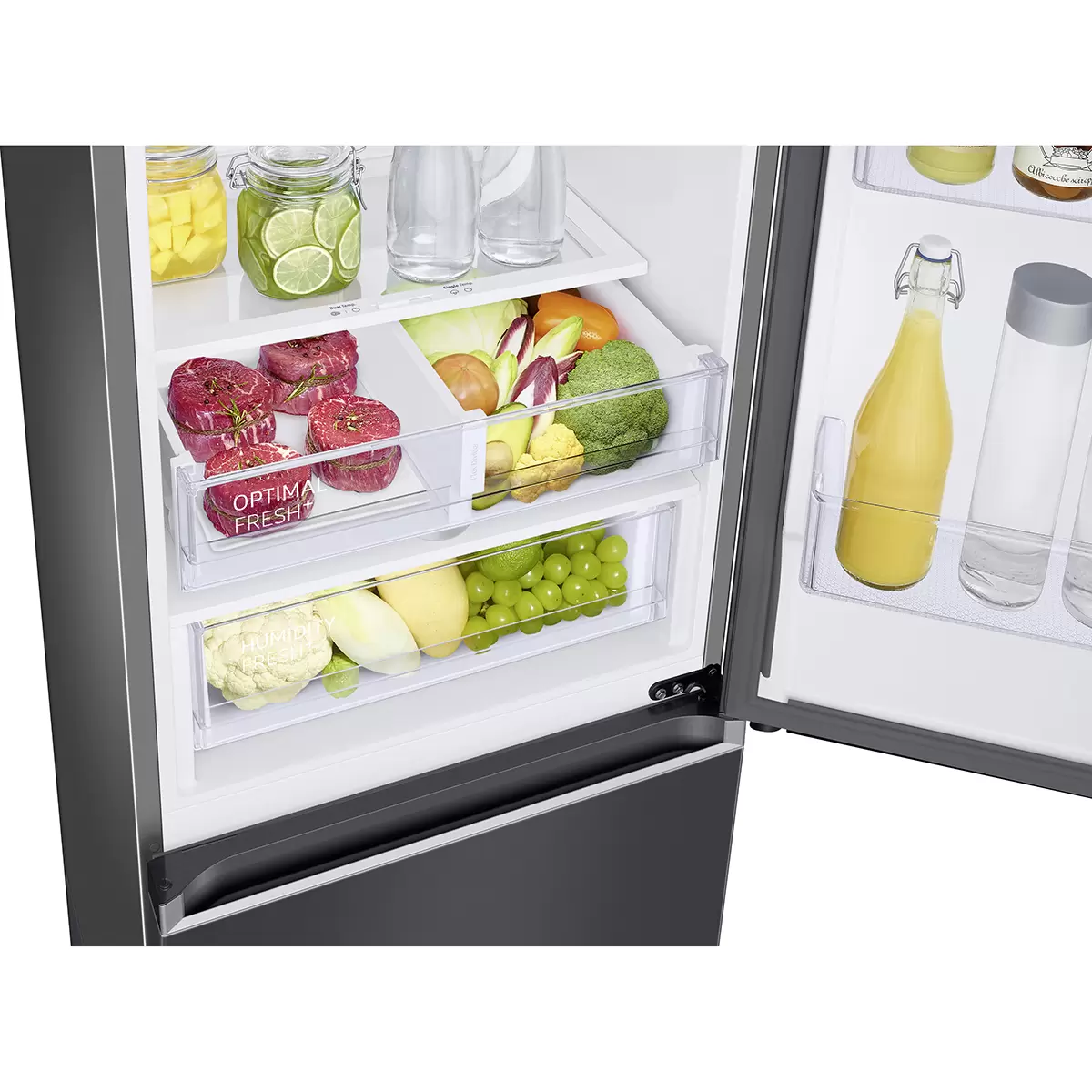 Samsung Kühl-Gefrierkombi RB36T605CB1/WS Anthrazit