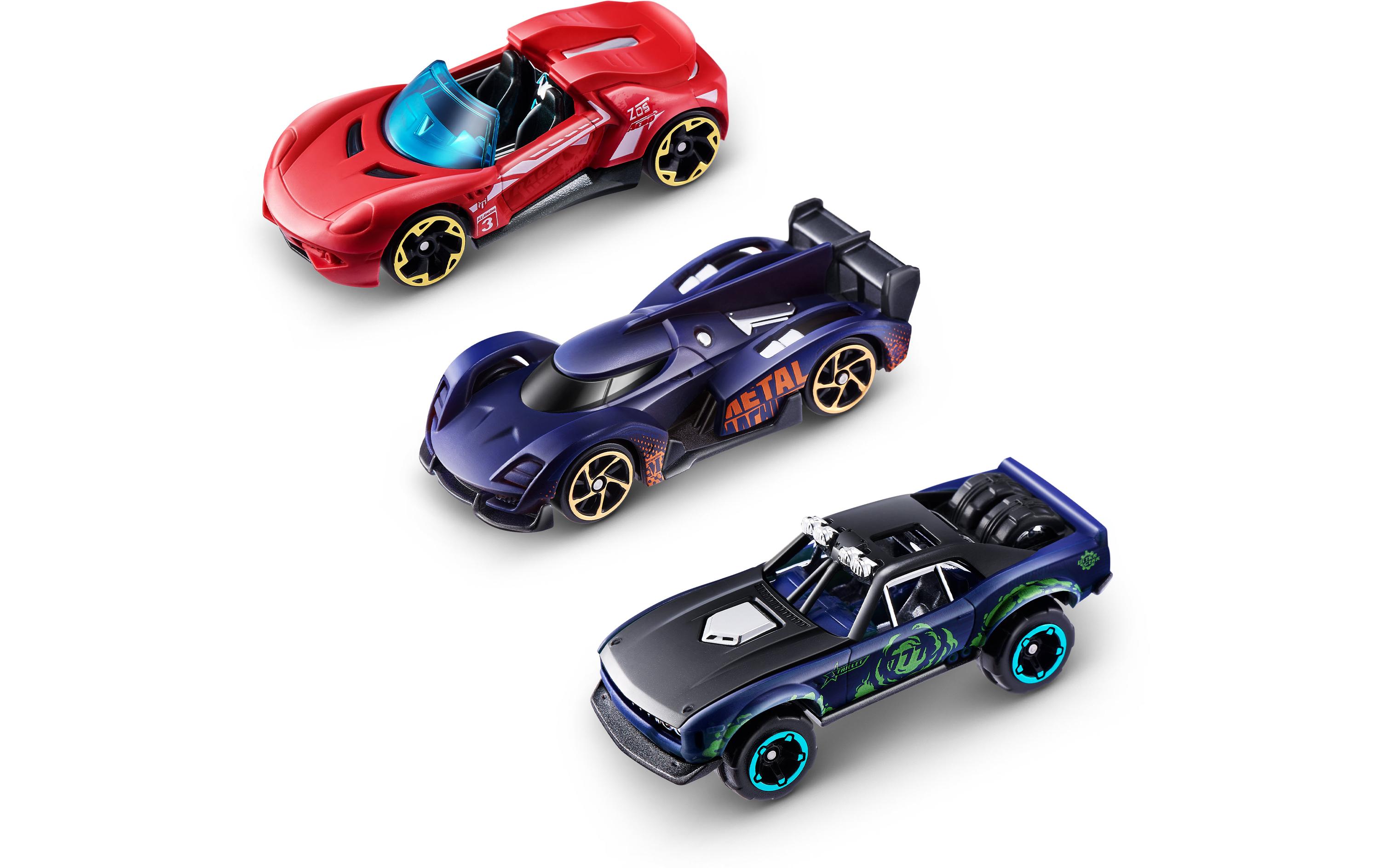 Metal Machines: Color Shifters 3er-Pack assortiertSpielzeugautos mit Farbwechseleffekt