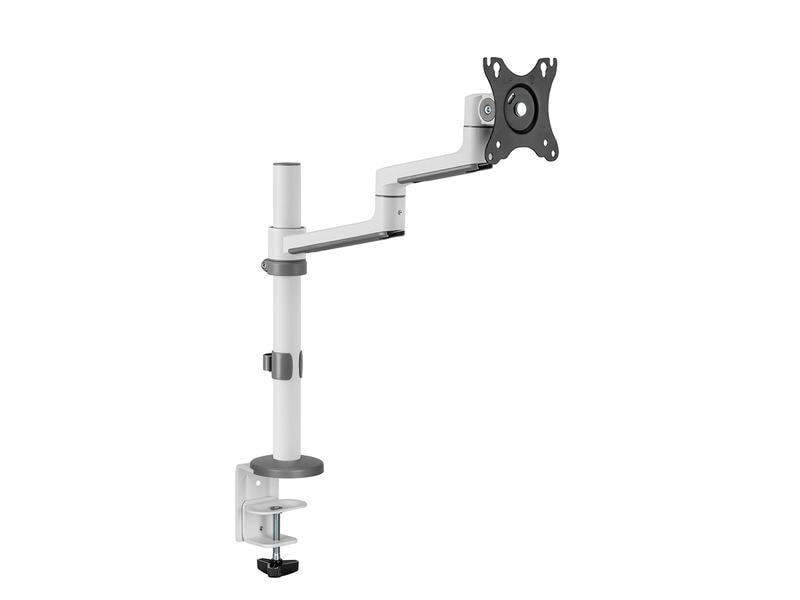 NEOMOUNTS Tischhalterung DS60-425WH1 bis 8 kg – Weiss Full-Motion-Tischhalterung für 17-27