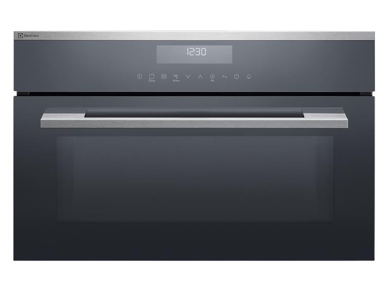 Electrolux Einbaubackofen mit Mikrowelle EB3GL90KCN Silber/ Multifunktions-Ofen mit Mikrowellenfunktionen