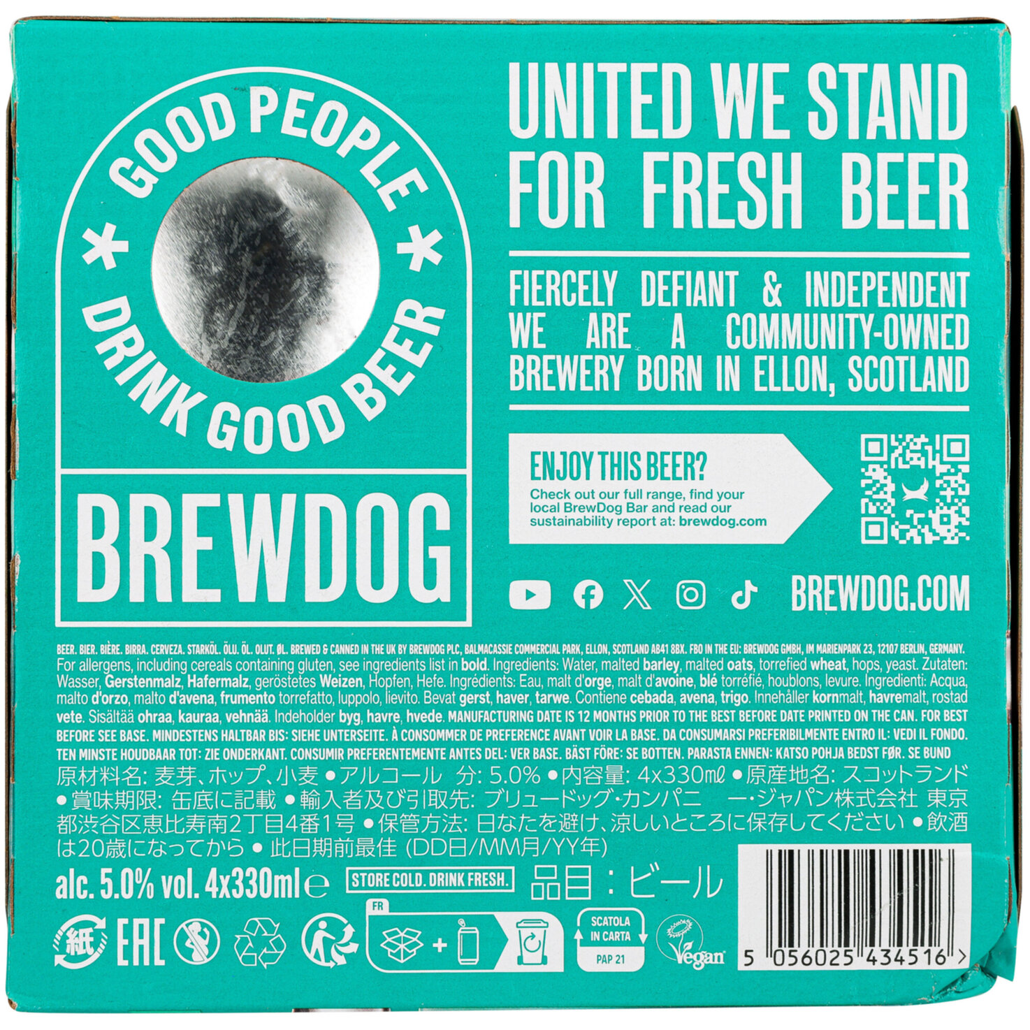Brewdog Hazy Jane Dose 4x33cl -132cl
