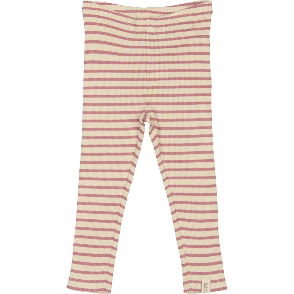Køb Petit Piao Nostalgic Rose/off White Legging Modal Striped