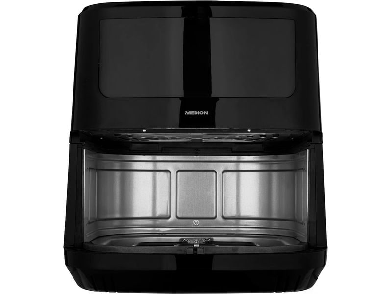 Medion Heissluft-Fritteuse MD 11750 7.2 l, Schwarz Fritteuse mit hochwertiger Corflon-Ultra-Antihaftbeschichtung