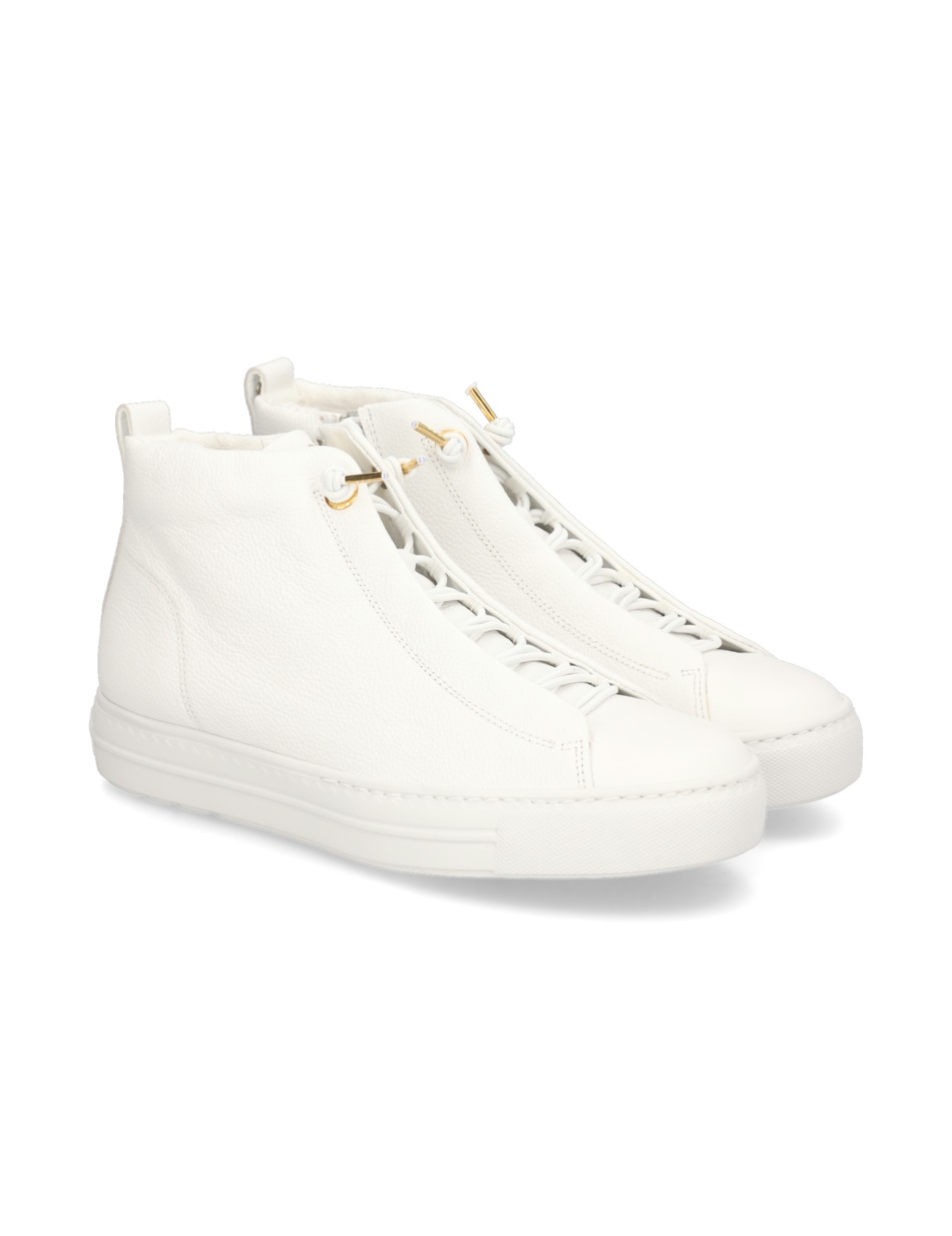 Glattleder Sneaker Mid Cut