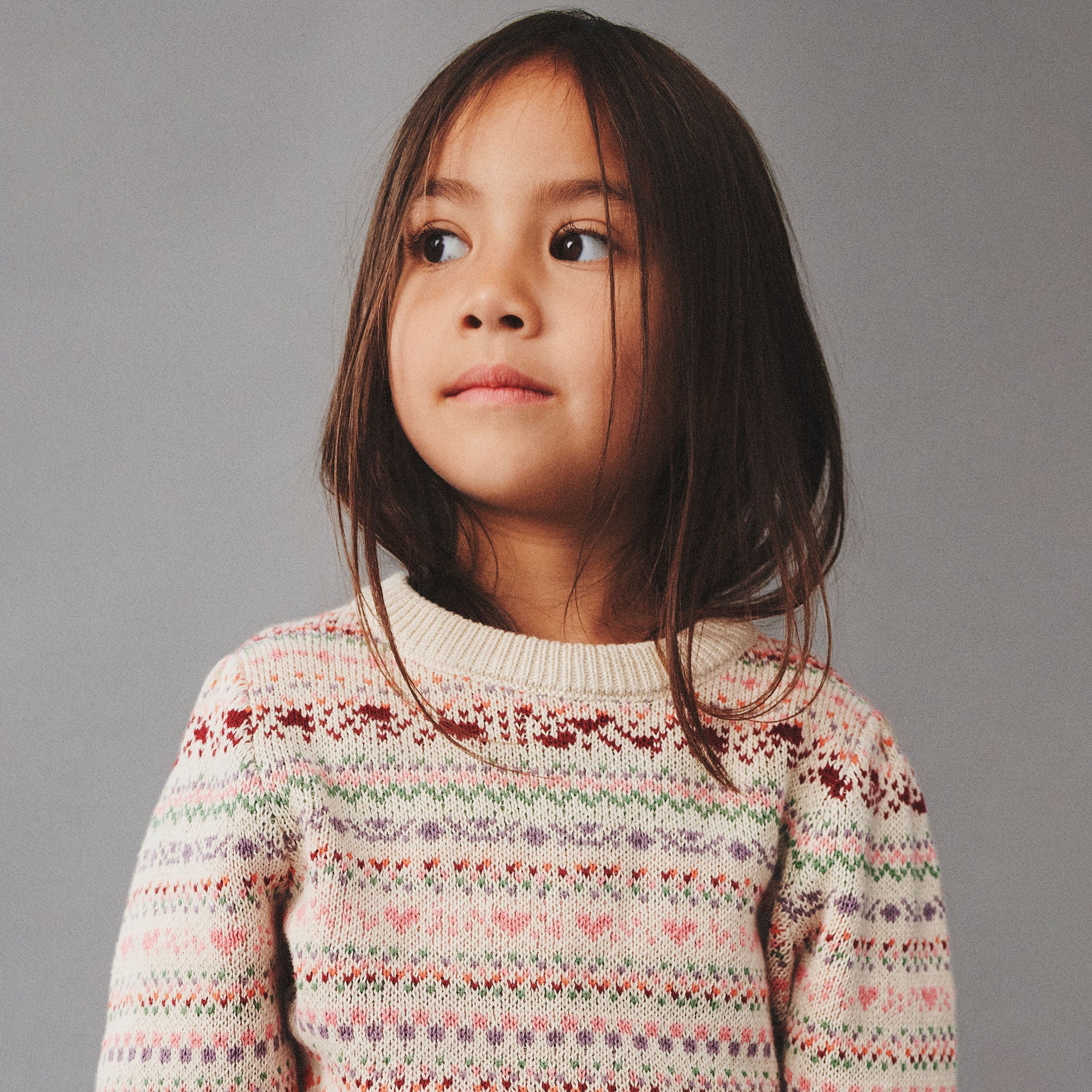 Wheat Pullover Jacquard Olga
