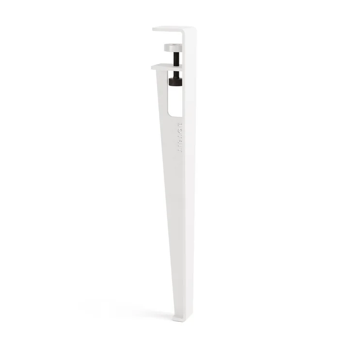 TipToe - Tischbein Kids, H 50 cm, wolkenweiss