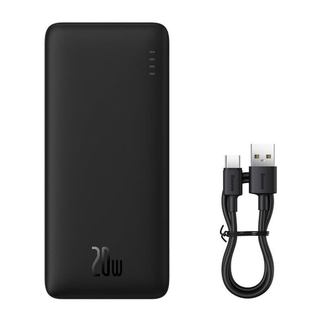 Baseus Airpow 10000mAh 20W powerbank (sort)