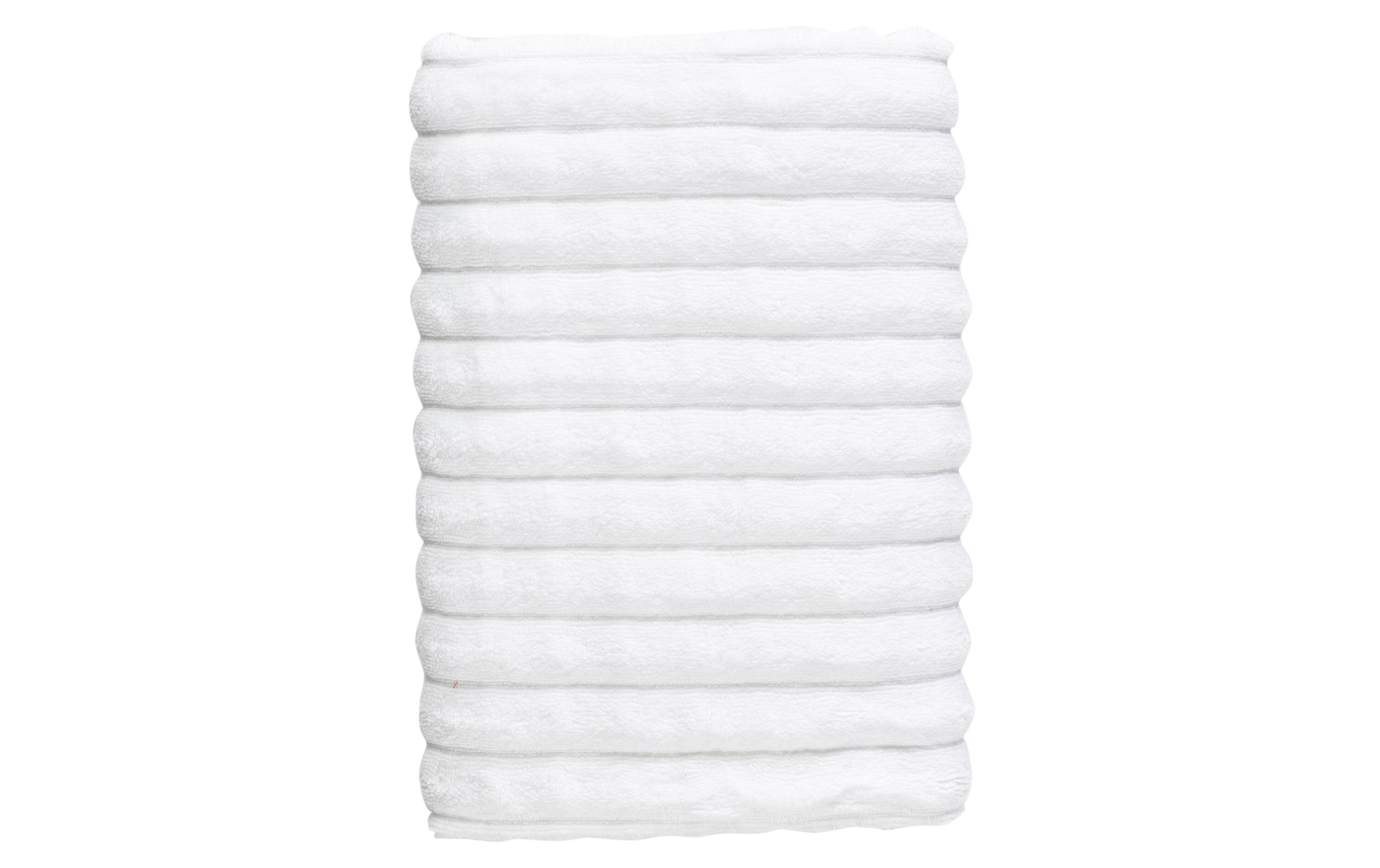 Duschtuch Inu, Baumwolle, 70 x 140 cm, WhiteWeiches Duschtuch aus 100% Baumwolle