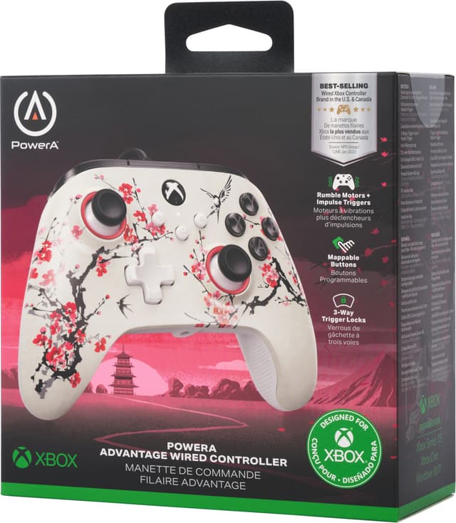 PowerA Xbox Advantage USB-C kablet gamepad Warriors Nirvana Edition