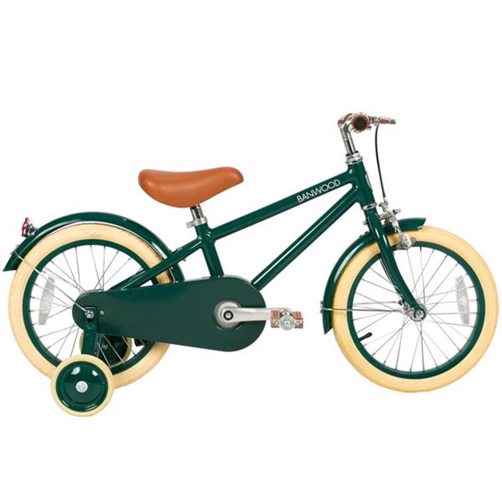Classic Cykel Green - Banwood → Luksusbaby.dk