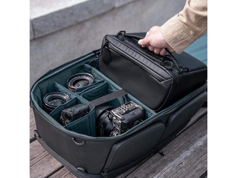 PGYTECH Fotorucksack OneMo 2 25L Grey Camo All-in-One-Kameratasche und Umhängetasche für Profifotografen