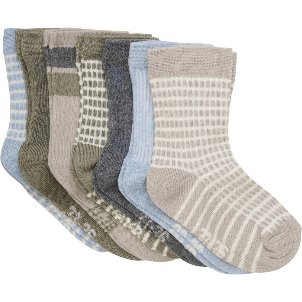 Køb Minymo Winter Sky Strømper Med Mønster 7-Pack