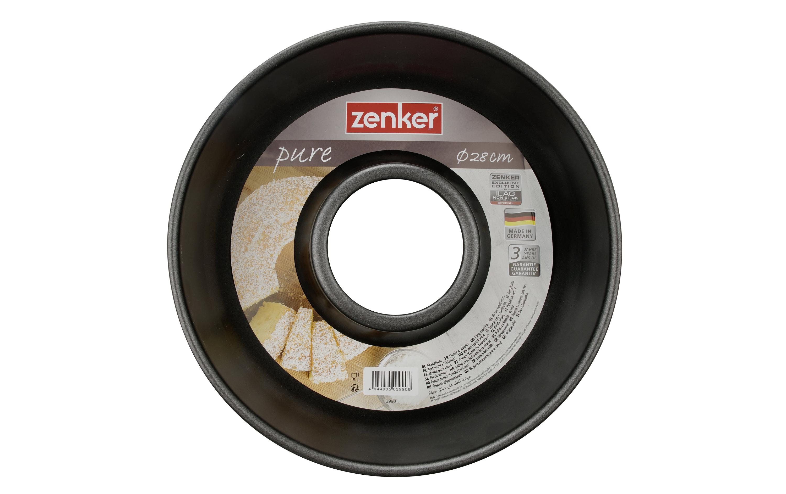 Gugelhupf-Backform Pure Ø 28 cmSpringform in Form eines Kranzes