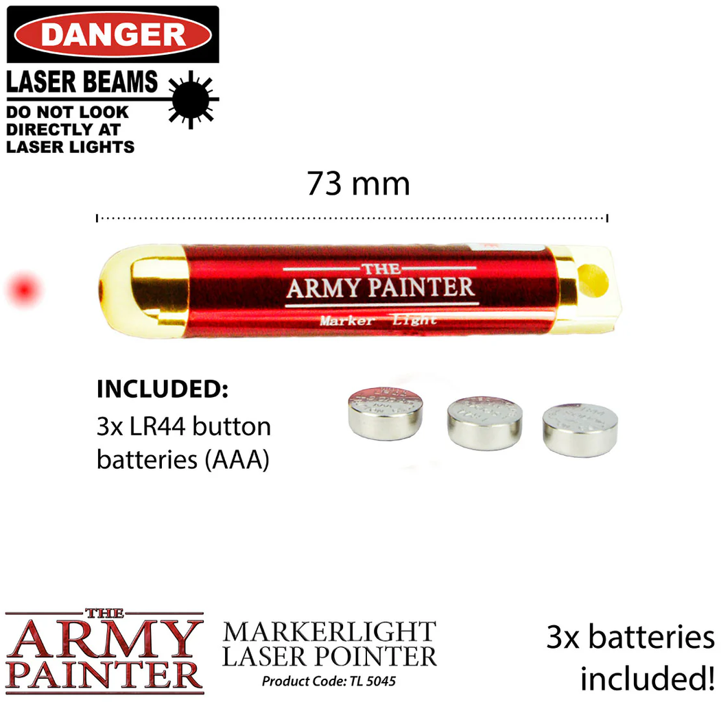 The Army Painter  Markerlight Laser Pointer    Präzision auf Knopfdruck