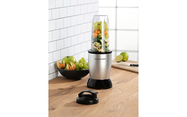 GOURMETmaxx Zerkleinerer »Nutrition Schwarz/Silber« 500 W