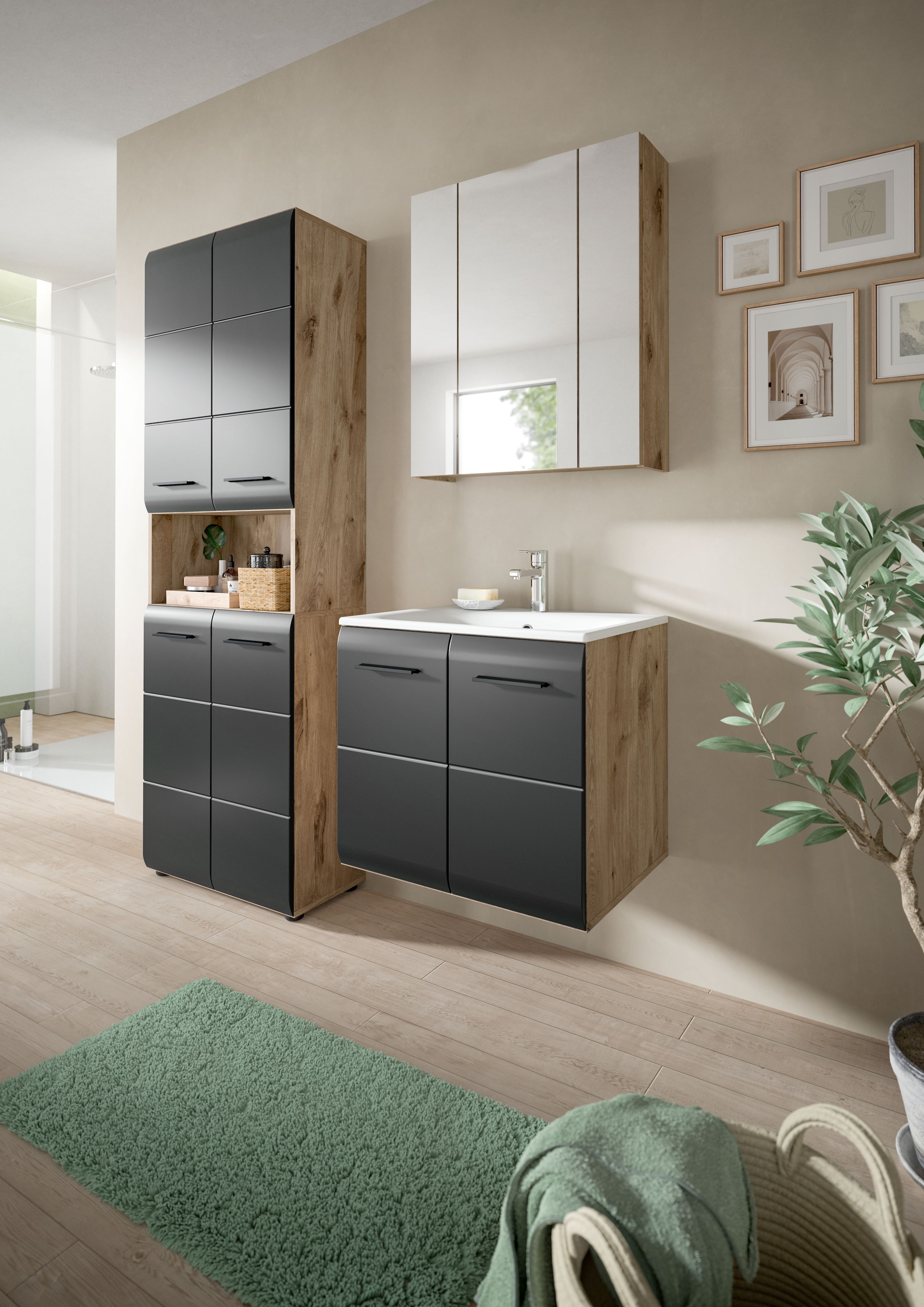 INOSIGN Badezimmer-Set Set, 4 Stk. tlg.