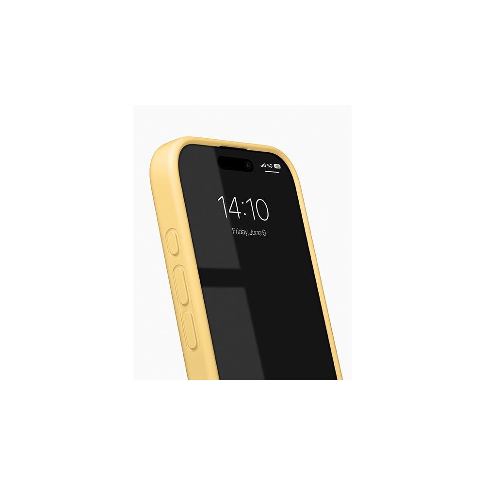 iPhone 17 MagSafe Silikon Hülle Case Recycled (IDSICMS-I2561-516) - Soft Lemon