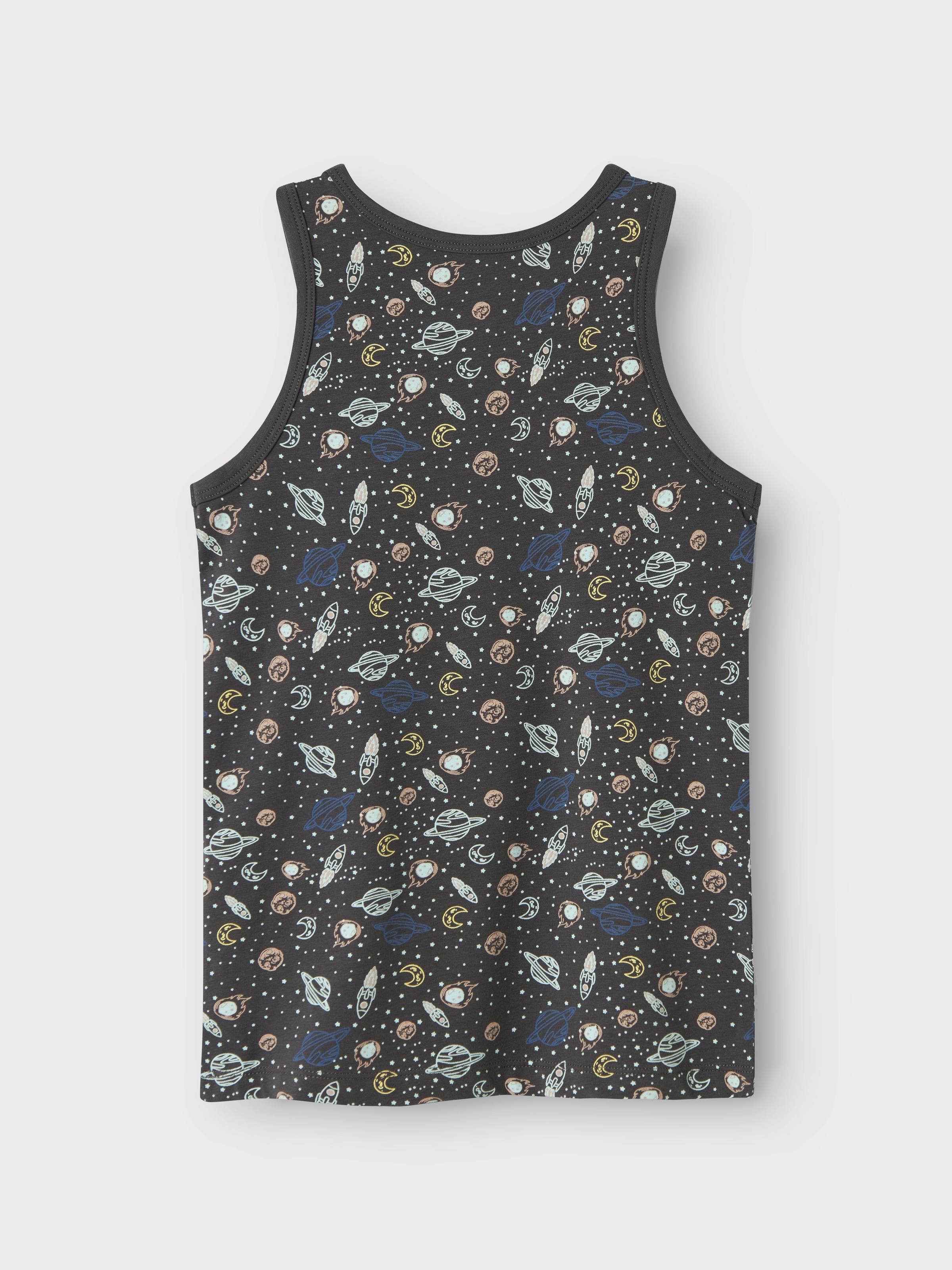 Name It Unterhemd »NKMTANK TOP 2P IRON SPACE NOOS«, 2 Stk.