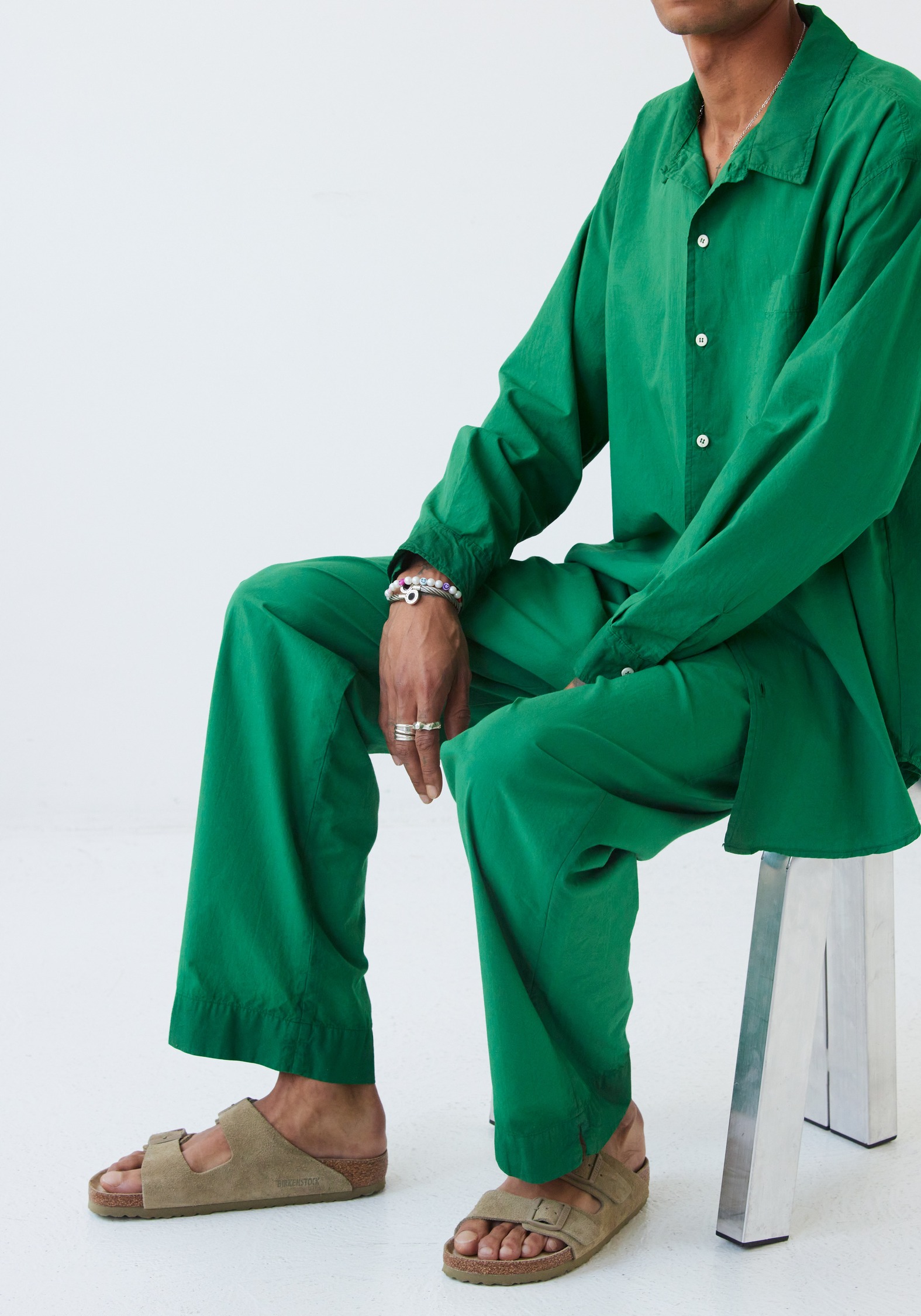 Lavie Stoffhose Yoko Spinach