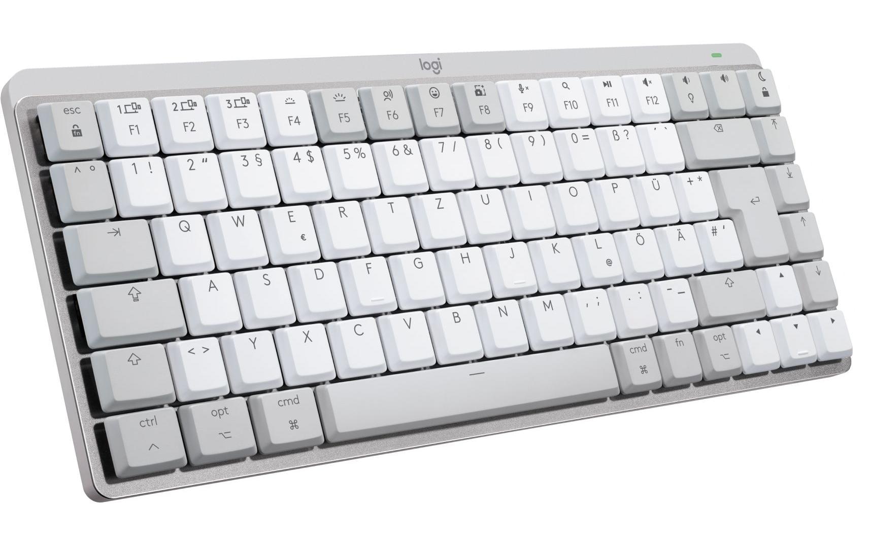 Logitech Wireless-Tastatur »MX Mechanical Mini for Mac pale grey« ()