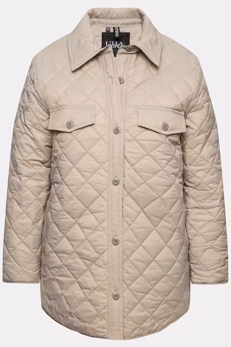 Stepp-Hemdjacke, mittelgrau