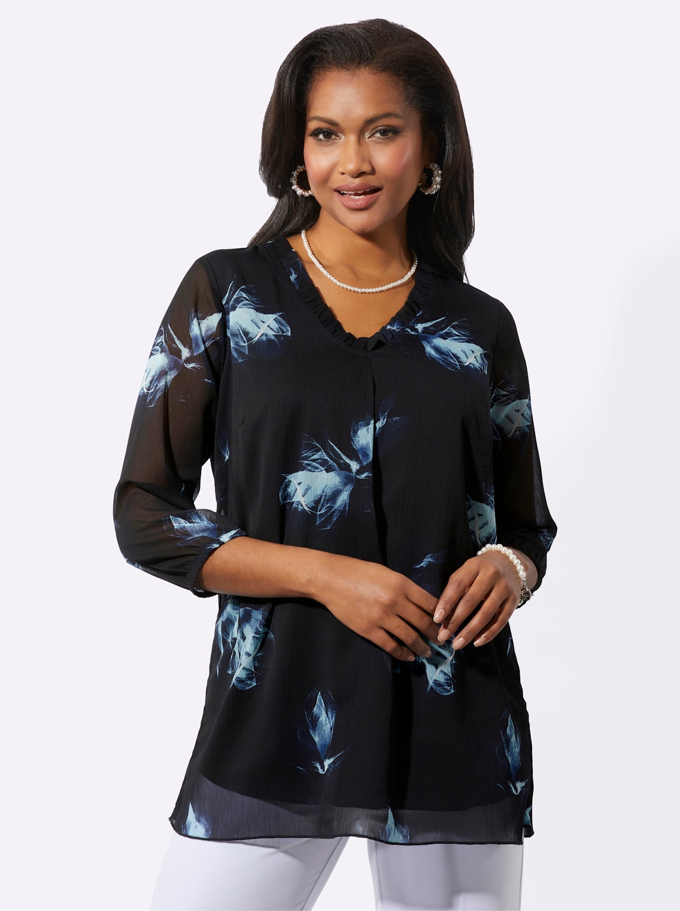 Lady Longbluse