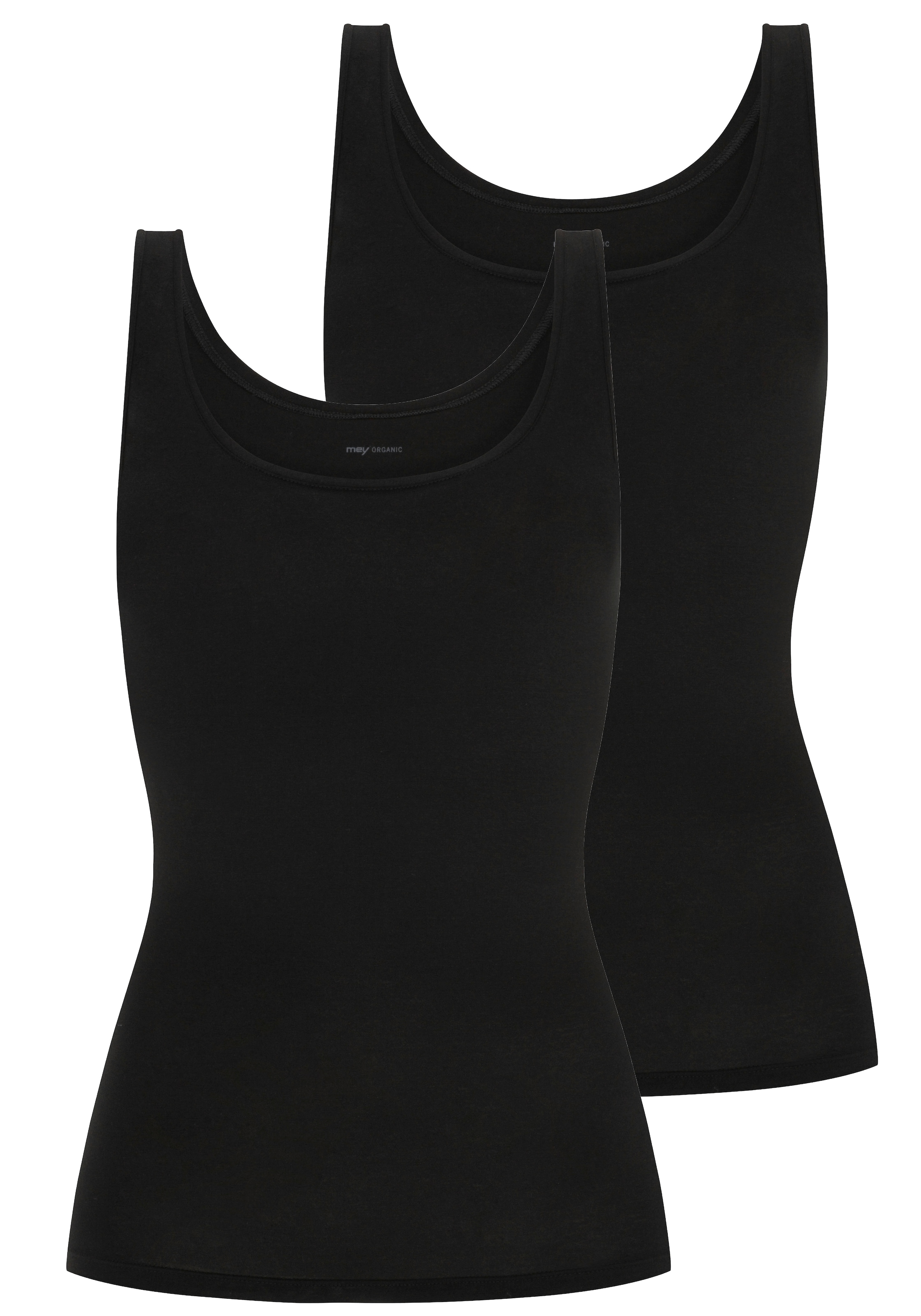 Mey Unterhemd »Superfine Organic«, breite Träger, tiefer Rundhalsausschnitt, Single Jersey, elastisch
